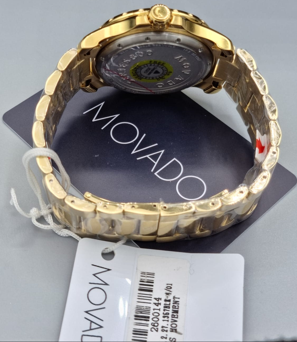 Movado Men’s Quartz Swiss Made Stainless Steel Blue Dial 40mm Watch 2600144