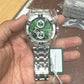 Maurice Lacroix Men’s Quartz Swiss Made Silver Stainless Steel Green Dial 44mm Watch AI1018-SS002-630-1