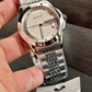 Gucci Men’s Swiss Made Quartz Silver Stainless Steel Silver Patterned Dial 38mm Watch YA126404