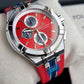 Maurice Lacroix Men’s Quartz Swiss Made Multi Color Silicone Strap Multi Color Dial 44mm Watch AI1018-SS001-530-6
