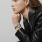 Gucci Women’s Quartz Swiss Made Silver Stainless Steel Silver Stoned Dial 29mm Watch YA1265063