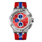 Maurice Lacroix Men’s Quartz Swiss Made Multi Color Silicone Strap Multi Color Dial 44mm Watch AI1018-SS001-530-6