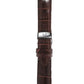 TISSOT Men’s Quartz Swiss Made Brown Leather Strap Silver Dial 42mm Watch T063.610.16.038.00