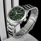 TISSOT Men’s Quartz Swiss Made Silver Stainless Steel Green Dial 40mm Watch T150.417.11.091.00