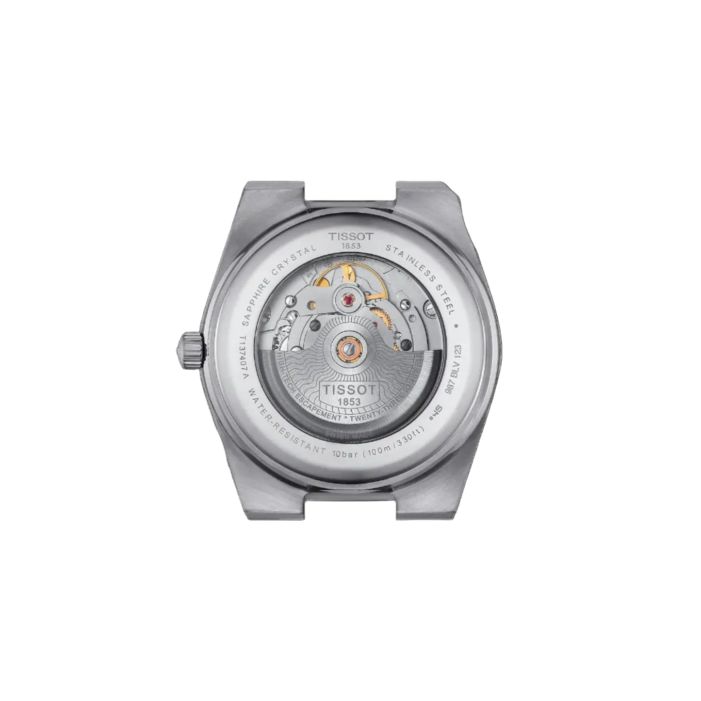 TISSOT PRX Men’s Swiss Made Powermatic Silver Stainless Steel Blue Dial 40mm Watch T137.407.11.041.00