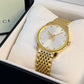 Gucci Men’s Swiss Made Quartz Stainless Steel Silver Dial 36mm Watch YA1264155