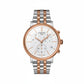 TISSOT Men’s Quartz Swiss Made Two-tone Stainless Steel White Dial 41mm Watch T122.417.22.011.00