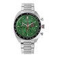 Gucci Men’s Swiss Made Quartz Silver Stainless Steel Green Dial 41mm Watch YA142318