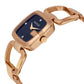 Gucci Women’s Quartz Swiss Made Rose Gold Stainless Steel Black Dial 31mm Watch YA125409