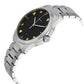 Gucci Unisex Swiss Made Quartz Stainless Steel Black Dial 38mm Watch YA1264029A