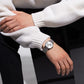 Gucci Men’s Swiss Made Quartz Silver Stainless Steel Silver Dial 36mm Watch YA1264153