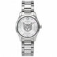 Gucci Women’s Swiss Made Quartz Silver Stainless Steel Silver Dial 27mm Watch YA126595