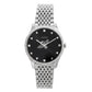 Gucci Men's Swiss Made Quartz Stainless Steel Black Dial 36mm Watch YA1264154