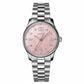 Gucci Women’s Swiss Made Quartz Silver Stainless Steel Mother OF Pearl Pink Stone Dail 29mm Watch YA1265062