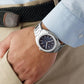 Gucci Men’s Swiss Made Quartz Stainless Steel Blue Dial 41mm Watch YA142303