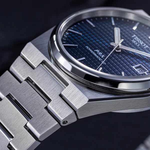 TISSOT PRX Men’s Swiss Made Powermatic Silver Stainless Steel Blue Dial 40mm Watch T137.407.11.041.00