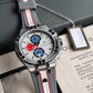 Maurice Lacroix Men’s Quartz Swiss Made Multi Color Silicone Strap Silver Sunray Dial 44mm Watch AI1018-TT031-130-2