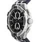 Maurice Lacroix Men’s Quartz Swiss Made BlackLeather Strap Black Dial 44mm Watch AI1018-SS001-330-1