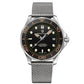 PAGANI DESIGN MEN'S JAMESBOND 007 SILVER STAINLESS STEEL CASE BLACK DAIL AUTOMATIC SHIFFER CHAIN WATCH SKU-PD1667 007