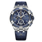 Maurice Lacroix Men’s Quartz Swiss Made Blue Leather Strap Blue Dial 44mm Watch AI1018-SS001-432-4