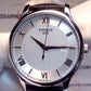 TISSOT Men’s Quartz Swiss Made Brown Leather Strap Silver Dial 42mm Watch T063.610.16.038.00