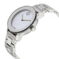 Movado Women’s Swiss Made Quartz Silver Stainless Steel Stoned Dial 36mm Watch 3600334