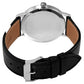 Movado Men’s Swiss Made Quartz Black Leather Strap Blue Dial 40mm Watch 0607312