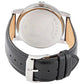 Movado Men’s Swiss Made Quartz Black Leather Strap Blue Dial 39mm Watch 2100009