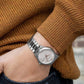 Gucci Men’s Swiss Made Quartz Silver Stainless Steel White Dial 38mm Watch YA126442