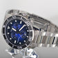 TISSOT Men’s Quartz Swiss Made Silver Stainless Steel Blue Gradient Dial 45mm Watch T120.417.11.041.01