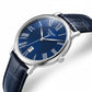 TISSOT Men’s Quartz Swiss Made Leather Strap Blue Dial 40mm Watch T122.410.16.043.00