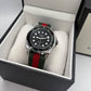 Gucci Men’s Swiss Made Quartz Nylon Strap Black Dial 45mm Watch YA136209