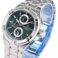 Maurice Lacroix Men’s Quartz Swiss Made Silver Stainless Steel Green Dial 44mm Watch AI1018-SS002-630-1