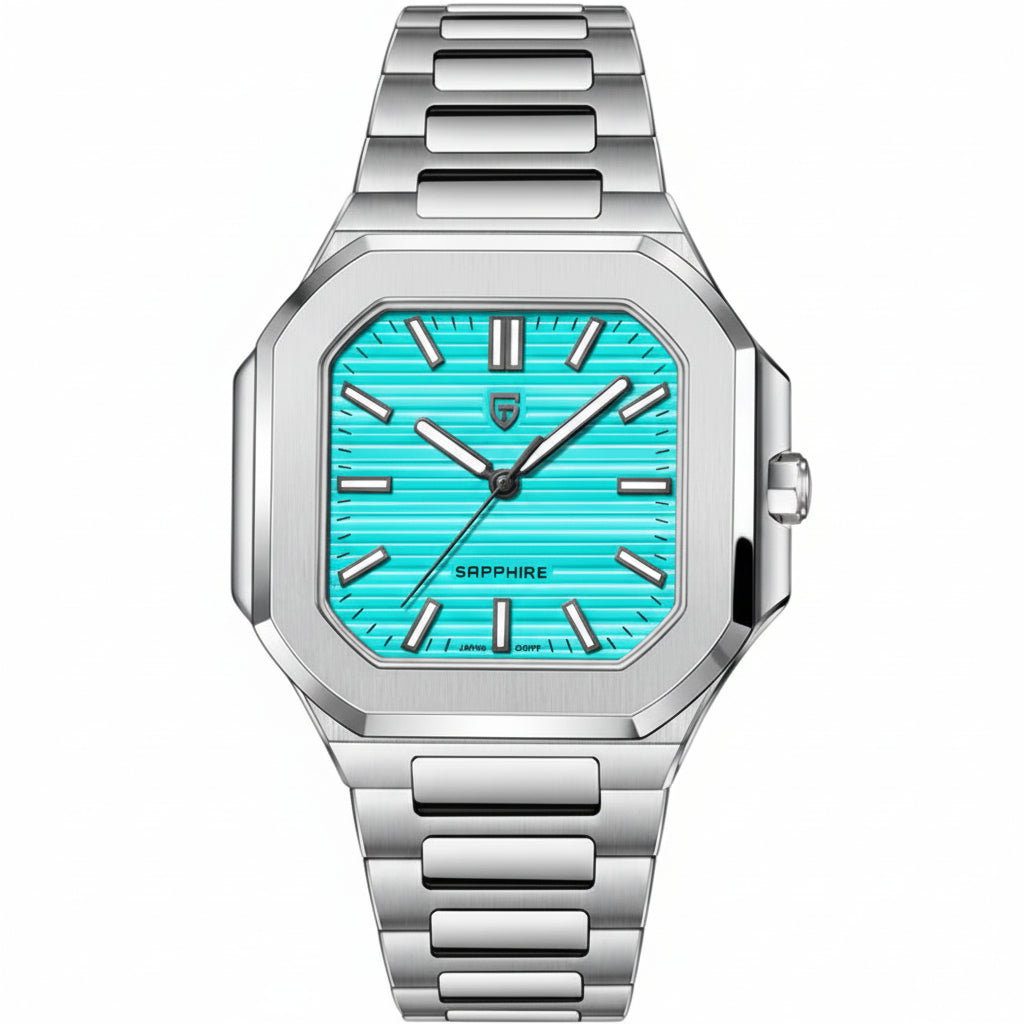 Pagani Design Stainless Steel Tiffany Blue Dail SKU: YS019T