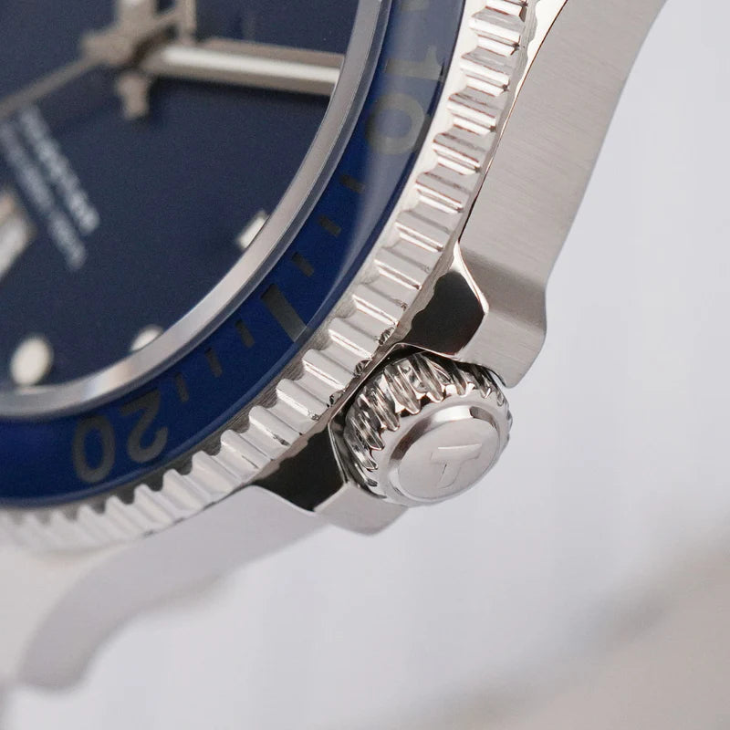 TISSOT Men’s Swiss Made Quartz Silver Stainless Steel Blue Dial 40mm Watch T120.410.11.041.00 ₨144,900