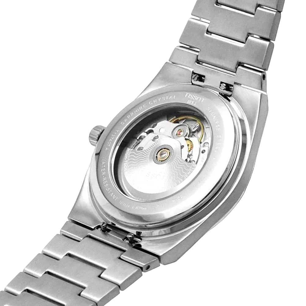 TISSOT PRX Men’s Swiss Made Powermatic Silver Stainless Steel Green Dial 40mm Watch T137.407.11.091.00