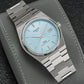 TISSOT PRX Men’s Swiss Made Powermatic Silver Stainless Steel Ice Blue Dial 40mm Watch T137.407.11.351.00