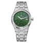 Maurice Lacroix Men’s Quartz Swiss Made Silver Stainless Steel Green Dial 40mm Watch AI1108-SS002-630-1