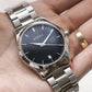 Gucci Unisex Swiss Made Quartz Stainless Steel Black Dial 38mm Watch YA126457