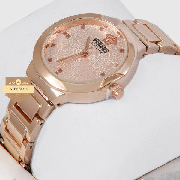 Latest Collection All Rose Gold With Dial Ladies Watch