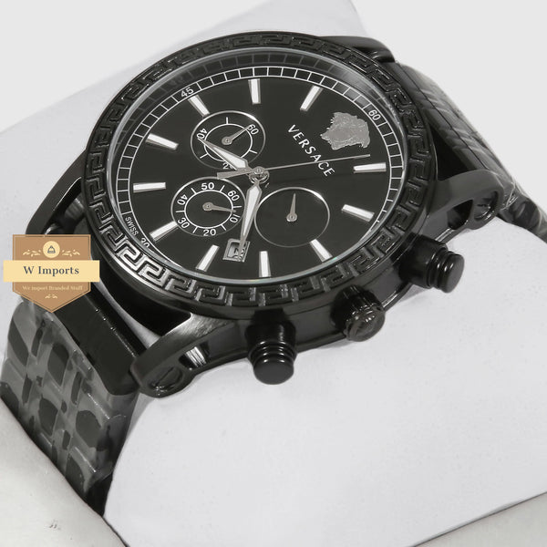 Latest Collection Chronograph All Black Stainless Steel