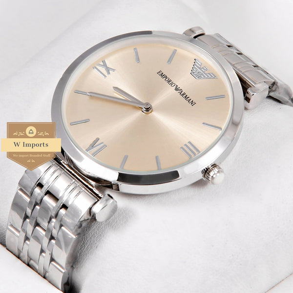 oos Latest Collection Classic Silver With Cream Dial